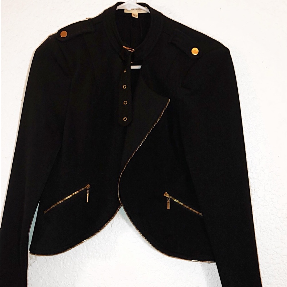 Black coat